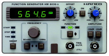 Funkcijski/frekvencijski generator